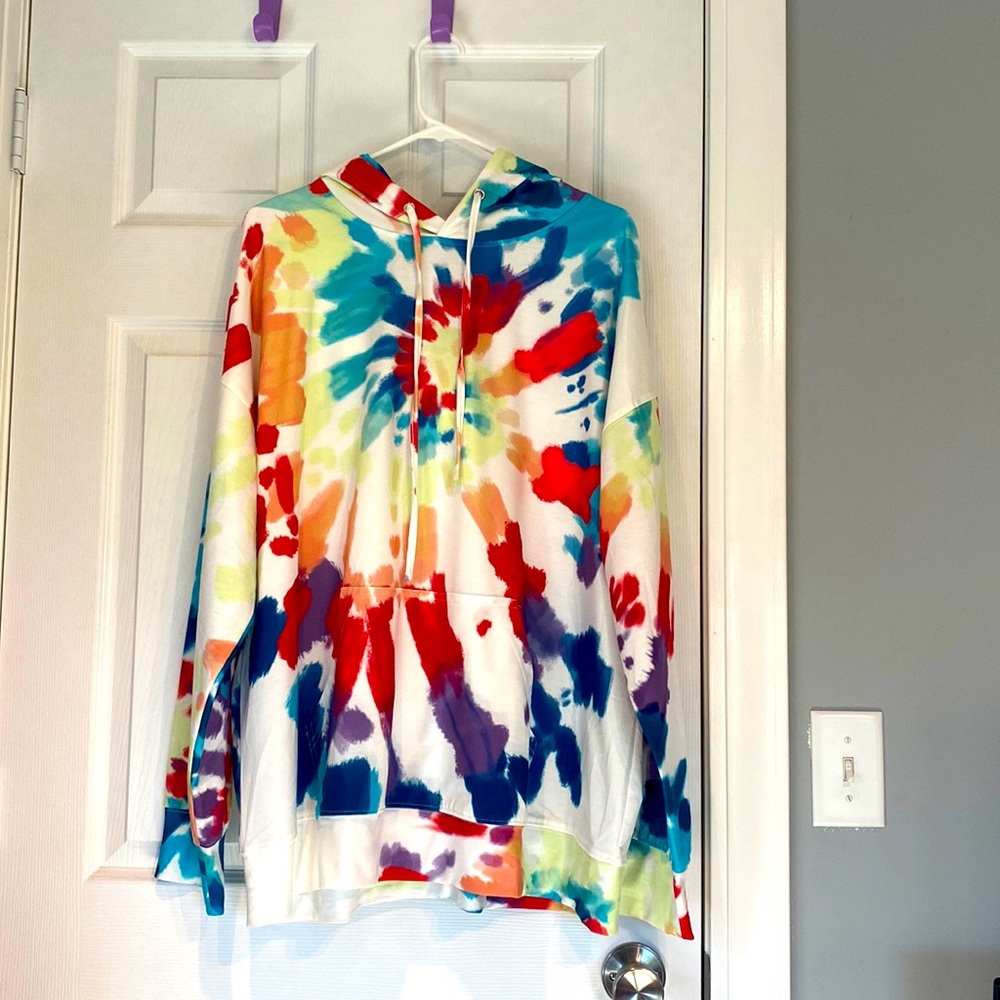 Tye die hoodie